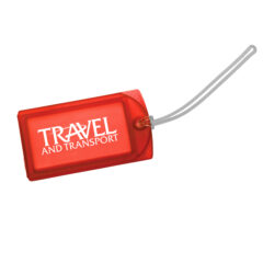 Explorer Luggage Tag - 1750_translucent_red